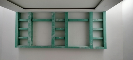 Jeddah, Interior Design, Decor Gypsum Board Ceiling And Paint Work