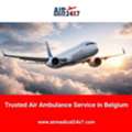 Trusted Air Ambulance Service In Belgium - Air Medical 24X7