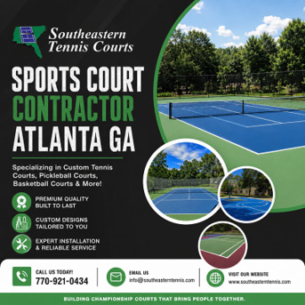 New York, Construction, Sports Court Contractor Atlanta GA