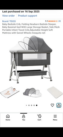 Al Marwah, Baby & Kid Stuff, SAR 100,  Baby Cot, Pushchair Stroller, And Car Seat