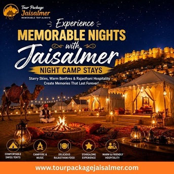 Mumbai, Travel, Experience Memorable Nights With Jaisalmer Night Camp Stays