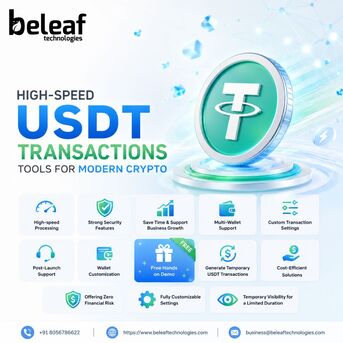 Mumbai, Software Development, High-Speed USDT Transactions Tools For Modern Crypto