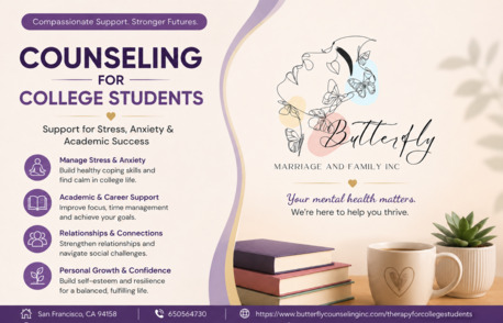 San Francisco, Health, Counseling For College Students | Support For Stress, Anxiety & Life Transitions
