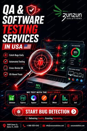 New York, Web Design & Development, Stop Shipping Buggy Software | Expert QA Testing Services USA