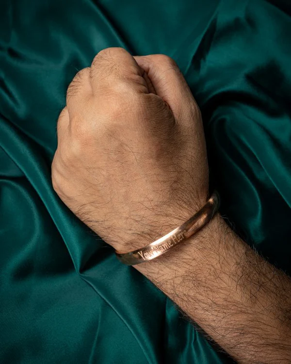 Punjab, Materials, Premium Copper Kada Online | Stylish Traditional Copper Bracelet By Punjabi Swagg