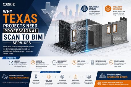 New York, Business, Why Texas Projects Need Professional Scan To BIM Services