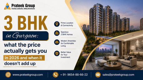Gurgaon, Real Estate, 3 BHK In Gurgaon: What The Price Actually Gets You In 2026 And When It Doesn