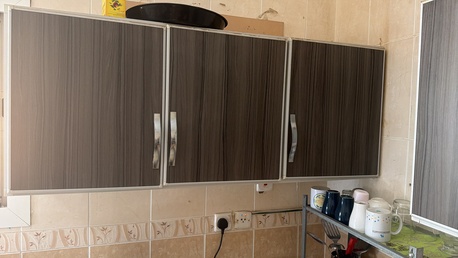 Jeddah, Household Items, Black Leather Sofa Set And Kitchen Set And Automatic Washing Machine