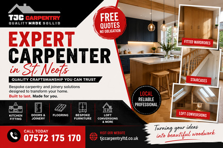 London, Business, 🔨 Looking For A Reliable Carpenter In St Neots? 🔨