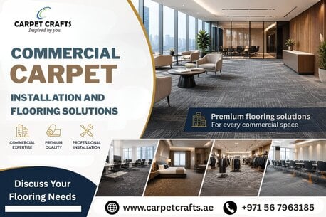 Dubai, Household, Commercial Flooring Solutions & Carpet Installation Experts | Carpet Crafts LLC