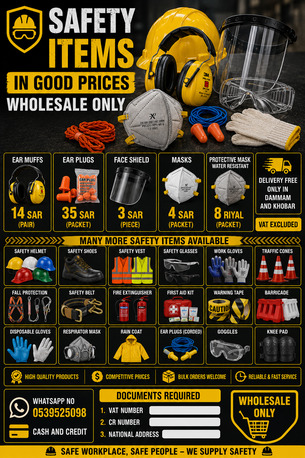Dammam, Tools, Safety Items