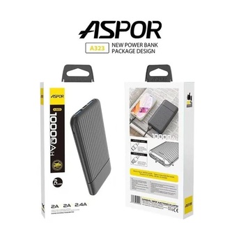 Islamabad, Electronics, PKR 2700,  Stay Powered Anywhere With The Aspor A320 Power Bank!