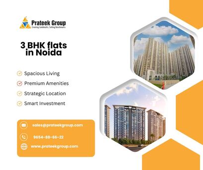 Lucknow, Real Estate, 3 BHK Flats In Noida