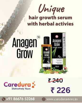 Mumbai, Health & Beauty Items, INR 240,  Hair Growth & Hair Fall Control Serum &ndash; Anagen Grow