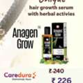 INR 240,  Hair Growth & Hair Fall Control Serum &ndash; Anagen Grow