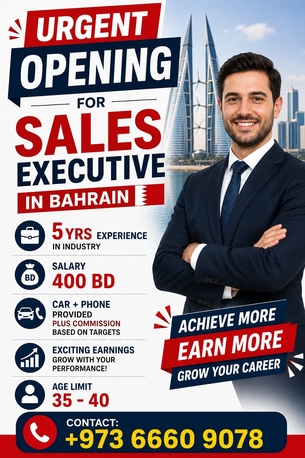 Manama, Jobs, Sales Exi