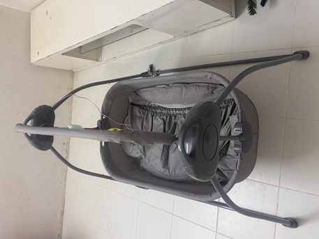 Hara, Baby & Kid Stuff, SAR 250,  Electric Baby Crib & Electric Baby Swing (Excellent Condition)