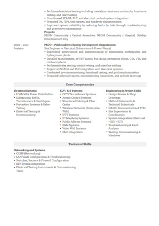 Dammam, Job Seekers, Looking For Opportunities As A Senior Project Engineer | Electrical | ELV | ICT Systems