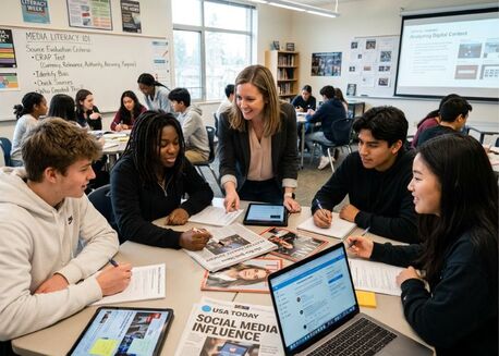 New York, Business, Building Critical Thinking Through Media Literacy