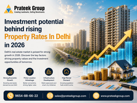 New Delhi, Real Estate, Investment Potential Behind Rising Property Rates In Delhi In 2026