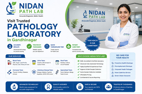 Ahmedabad, Health, Visit Trusted Pathology Laboratory In Gandhinagar - Nidan Path Lab