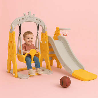 Mumbai, Toys & Games, INR 9499,  Fun-Filled Swing And Slide Set For Active Kids Play | OK Play India