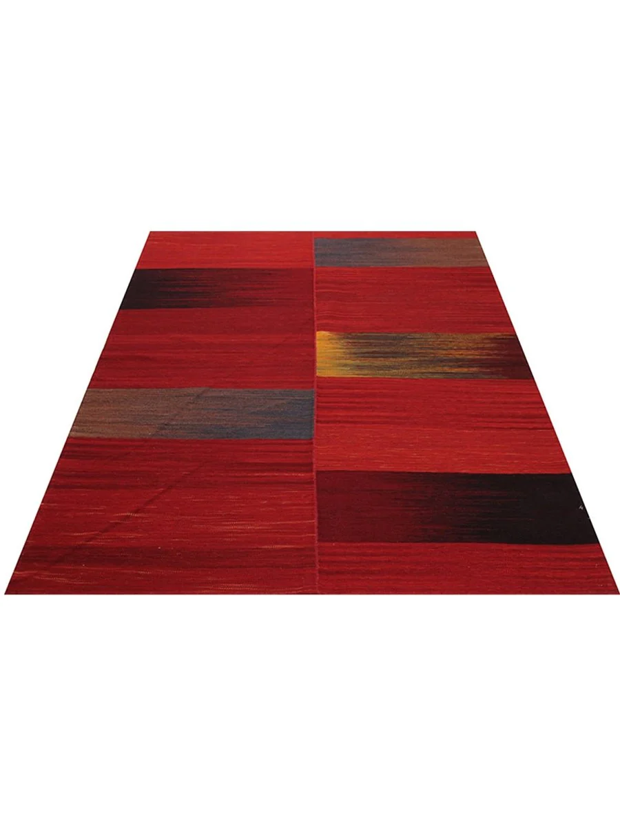 New York, Furniture, USD 440,  5x7 Red Charcoal Persian Kilim Rug In DFW TX
