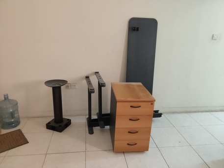 Riyadh, Furniture, SAR 200,  Office Style Computer Table, Chair And Drawer For Sale