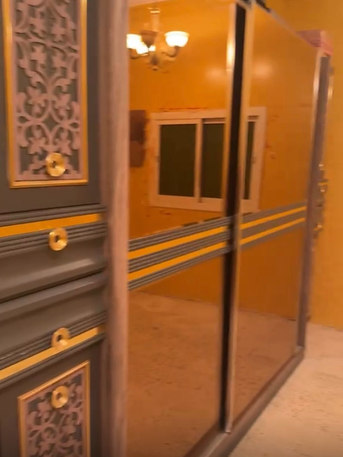 Yanbu, Furniture, SAR 600,  Large Sliding Mirror Wardrobe For Sale &ndash; Excellent Condition &ndash; SAR 600 Fixed