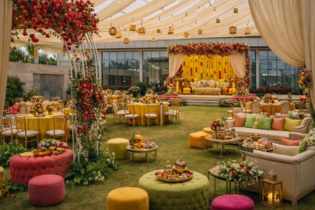 Hyderabad, General, Outdoor Luxury Convention Hall In Hyderabad