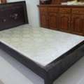 SAR 550,  Single Bed With Mattress - Mint Condition - 1.2m Wide