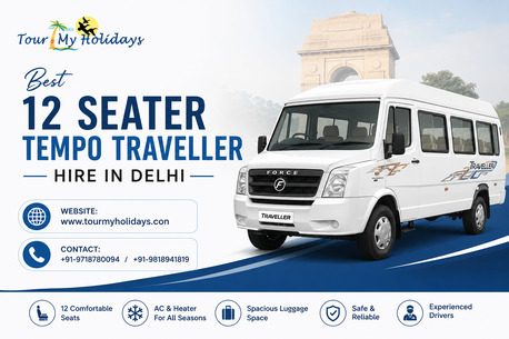 New Delhi, Travel, 12 Seater Tempo Traveller Hire