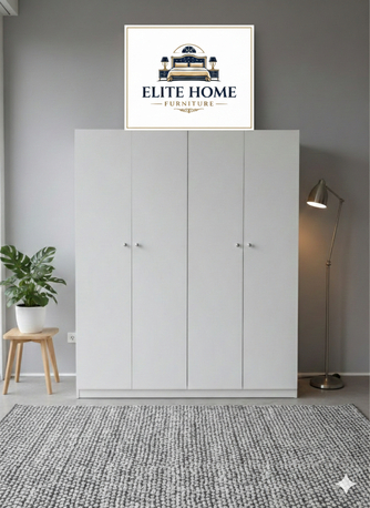 Jeddah, Furniture, SAR 1,  Brand New Wooden 4 Door Wardrobes Are Available With Best Quaility At Low Prices