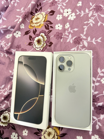 Riyadh, Mobile Phones, SAR 3800,  Iphone 16 Pro Max 256gb Natural Titanium