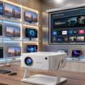 BHD 22,  New BoxPack Projector Builtin 5G WiFi You Can Play YouTube Mobile Phone On The Same Screen