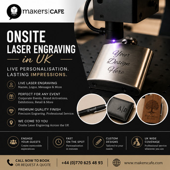 London, Event Planning, Need Onsite Laser Engraving In UK? Call Now