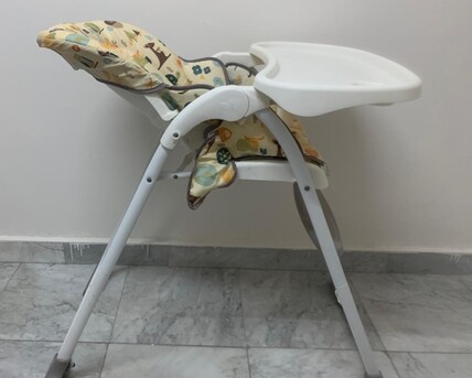 Dammam, Baby & Kid Stuff, SAR 180,  Baby Stroller (Juniors) - Wooden Portable Crib (Juniors) -  Baby Food High Chair (Joie)