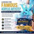 USD 80,  Famous Acrylic Artists &ndash; Discover Timeless Masterpieces