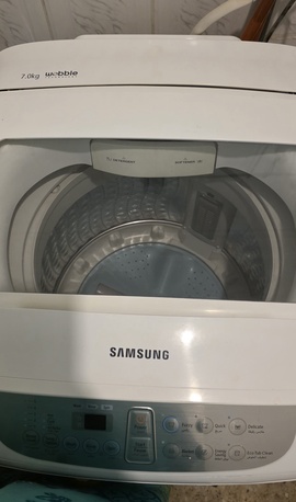 Riyadh, Electronics, SAR 550,  Want To Sell My Samsung Wobble Technology 7kg Fully Automatic Washing Machine