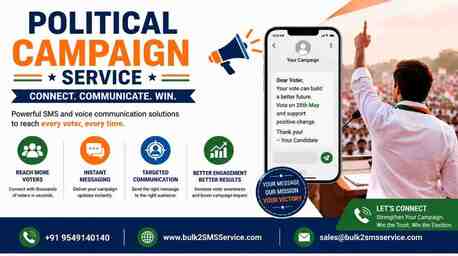 Gurugram, Business, Promote Election Campaign Updates And Encourage Voter Participation With Political SMS