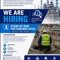 Urgently Required Stand By Man For Confined Space (SASREF Approved)