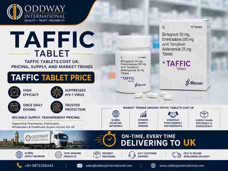 London, Health & Beauty Items, Taffic Tablets UK Bulk Supply By Oddway International