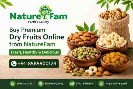 Faridabad, Food, NatureFam Premium Dry Fruits &ndash; Quality You Can Trust