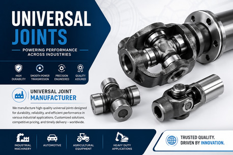 Ahmedabad, Industrial Machinery, Universal Joints | Trusted Universal Joint Manufacturer For Industrial Applications
