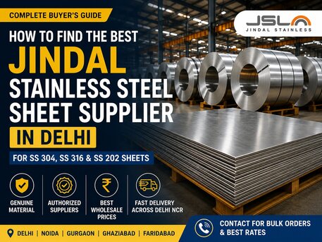 New Delhi, Materials, INR 131,  Best Jindal Stainless Steel Sheet Supplier In Delhi | Ganpati Industries