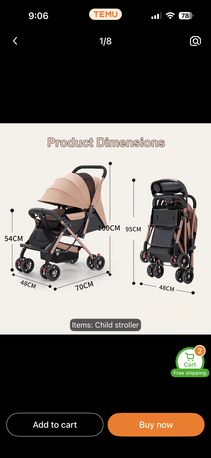 Jubail, Baby & Kid Stuff, SAR 150,  New Stroller For Sale