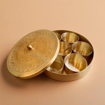 Mumbai, Household Items, INR 1829,  Kitchen Masala Box &ndash; Buy Peepul Tree