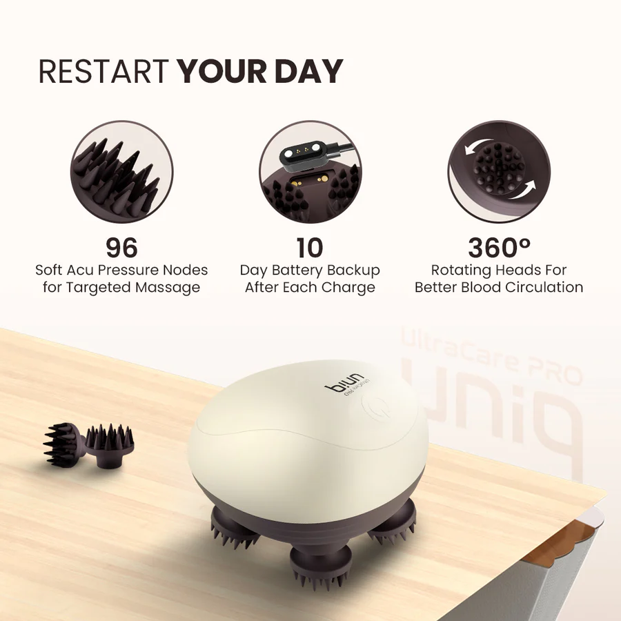 Ahmedabad, Health & Beauty Items, INR 1299,  Scalp Massager For Hair Growth & Stress Relief Tool