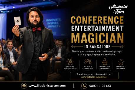 Kurnool, Business, Top Conference Entertainment Magician In Bangalore | Illusionist Tyson