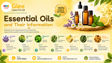 New Delhi, Business Partners, Essential Oil Exporter In India | Glee Impex Pvt Ltd